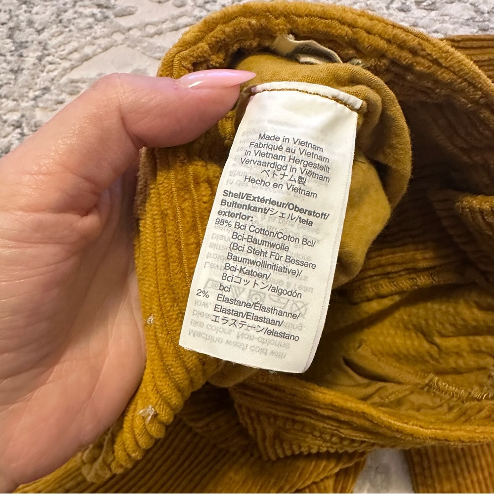 Madewell Slim Emmett Wide Leg Crop Pants Corduroy Edition - Picture 8 of 8